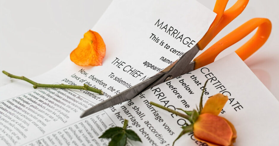 結婚証明書の破棄